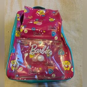 Y2K Barbie puppy mini backpack